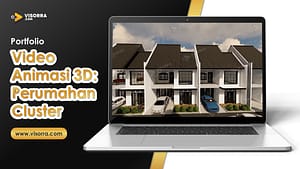 Video Animasi 3D: Bangunan Perumahan Cluster 2 Lantai