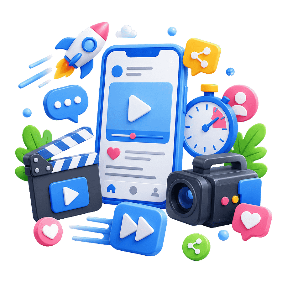 Jasa Percepatan Pembuatan Video Konten Sosial Media